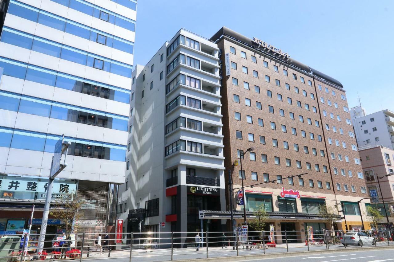 Business Capsule Hotel Lightning Hotel Asakusa Tokyo Luaran gambar