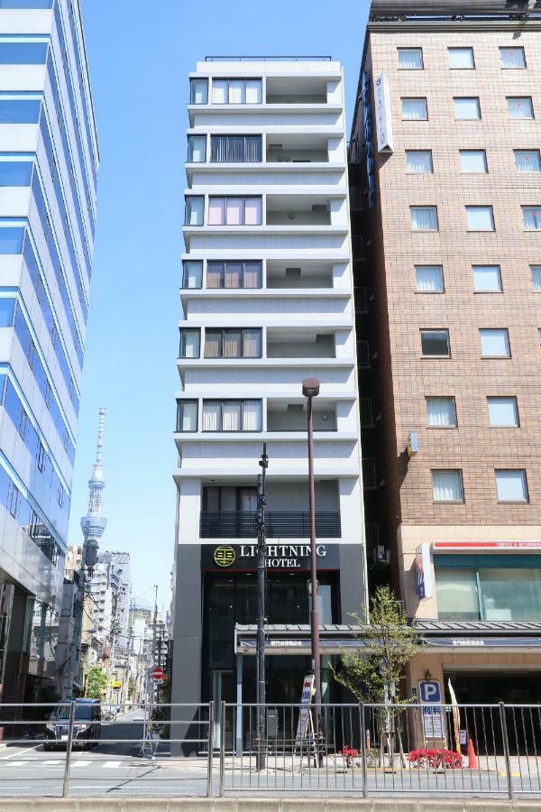 Business Capsule Hotel Lightning Hotel Asakusa Tokyo Luaran gambar