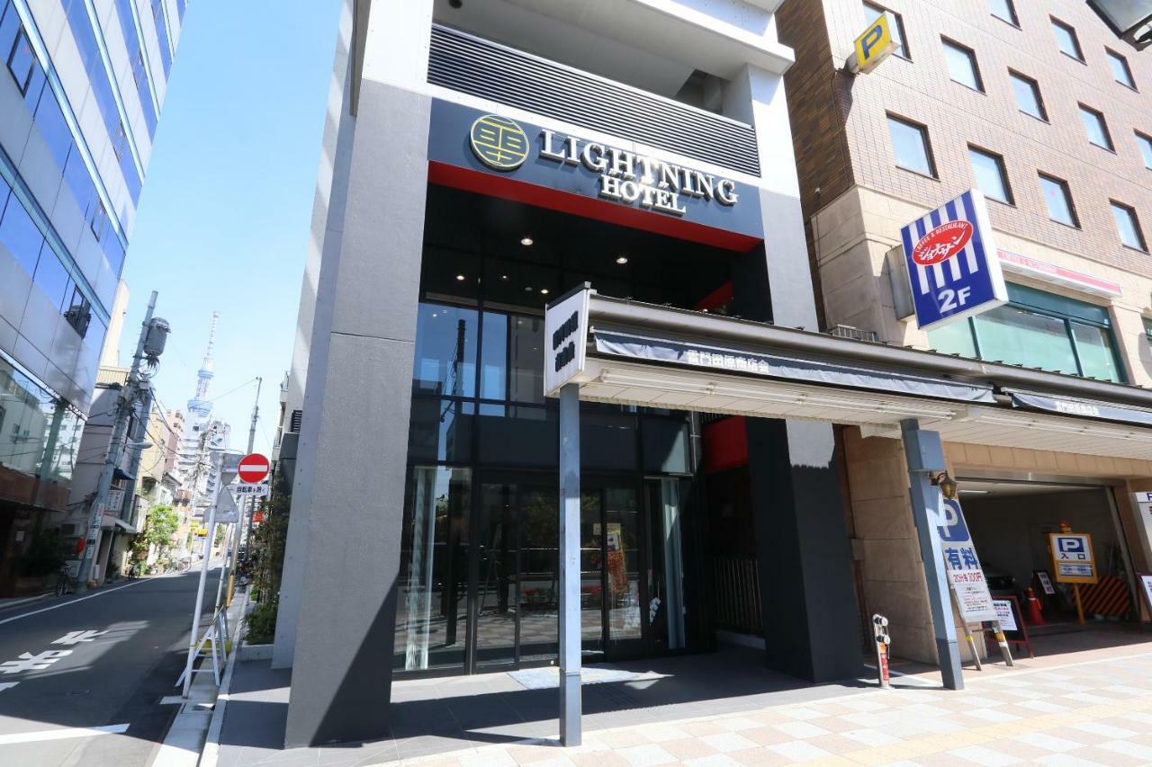 Business Capsule Hotel Lightning Hotel Asakusa Tokyo Luaran gambar